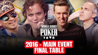 World Series of Poker Main Event 2016  Final Table [upl. by Ney]