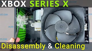 Xbox Series X Disassembly Dust Cleaning and Thermal Paste Replacement [upl. by Cindie]