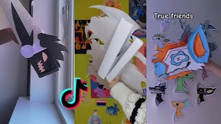 Dragon Puppet Crafts  Paper Dragon TikTok Compilation 227 [upl. by Ernie85]