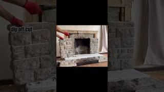 Fireplace Removal shorts youtubeshorts woodworking [upl. by Bo92]