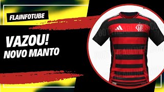 Nova camisa do flamengo 2024  Flainfotube [upl. by Faye838]