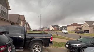 EF3 Tornado in Clarksville TN on December 9 2023 [upl. by Dunning91]