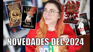 TODOS LOS LIBROS QUE SALEN EN EL 2024 Y QUIERO LEER  Crónicas de una Merodeadora [upl. by Moffitt150]