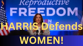 “Women Are Suffering” HARRIS Confronts TRUMP’s ABORTION Record HeadOn [upl. by Anitan]