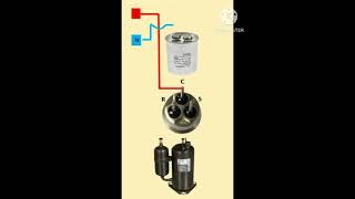 compressor to capacitor full wiring 15 ton AC [upl. by Buke499]