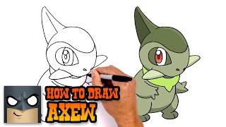 How to Draw Pokemon  Axew [upl. by Adnileb]