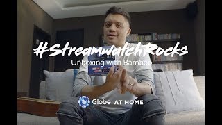 StreamwatchRocks Unboxing Globe Streamwatch with Bamboo [upl. by Daisy]