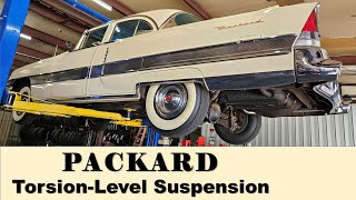 Packard TorsionLevel Suspension explained and demonstrated [upl. by Brett]