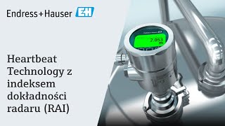 Heartbeat Technology z indeksem dokładności radaru RAI  endresshauser [upl. by Atsiuqal]