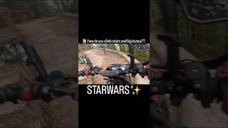 Climbing stairs on crossfire tracker 250 crossfire dirtbike dirt bike in nepal funny crossfire [upl. by Yelrak]