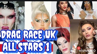 Drag Race Uk All stars 1 Alleged cast [upl. by Ruthi]