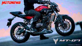 YAMAHA MT07 NO BRASIL  MOTONEWS [upl. by Yesnek443]