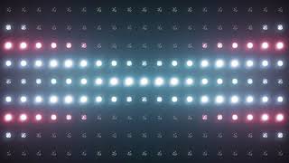 COLORFUL FLASHING DISCO LIGHTS SMALL Strobe Light for Disco or Dance Floors Backdrop 4K NO SOUNDS [upl. by Maidy]