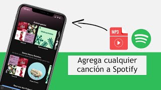 Como agregar canciones a Spotify  2023 [upl. by Ilrahs]