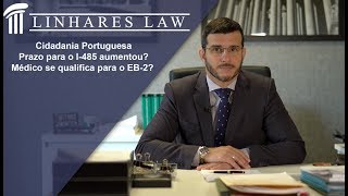 Cidadania Portuguesa  Linhares Law  Advogado de Imigração [upl. by Basilius]