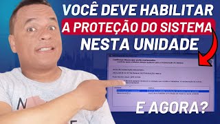 Como habilitar a Proteção do Sistema no prompt de comando [upl. by Ignatz891]