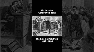 On this day October 12 1692 The Salem witch trials end [upl. by Pansir396]