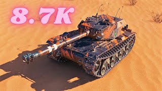 BatChâtillon Bourrasque 87K Damage 8 Kills World of Tanks Replays [upl. by Unam]