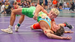 120 – Brandon Anderson G of Illinois Cornstars vs Preston Waughtel R of Vandalia IL [upl. by Baun]