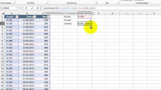 Excel  351  Intelligente Tabellen  Tabellennamen in Formeln  Teil 01 [upl. by Yesdnyl]