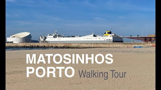 Walking in Matosinhos Porto  Portugal  Autumn 2022 [upl. by Denise979]