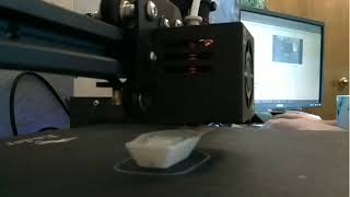 Benchy Test Timelapse  Fails at end of Print Ender 3 Pro [upl. by Kerwinn]