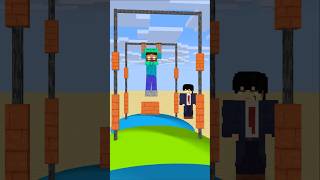 HELP Herobrine Pull Up Jump friendship shorts trending anime [upl. by Lainey961]