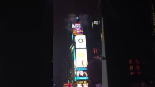 2017 NY Times Square countdown ball drop [upl. by Nerrat17]