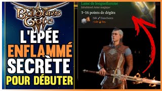 BALDURS GATE 3► DEBUTER AVEC UNE MEGA EPEE SECRETE [upl. by Pang]