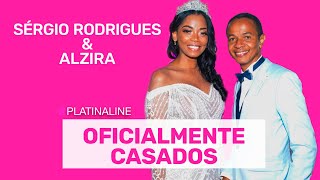 Sérgio Rodrigues e Alzira são oficialmente casados [upl. by Aikaz678]