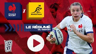 Women XV 2023  France – Australie le résumé [upl. by Anaej751]