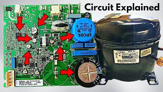 Embraco Refrigerator Compressor Inverter Board Circuit Explained [upl. by Asehr]