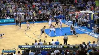 OJ Mayo 22pts vs Thunder 20120402 Clutch 3PT [upl. by Teodor]