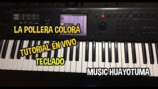 La Pollera colora TUTORIAL TECLADO Music Huayotuma [upl. by Akeber]