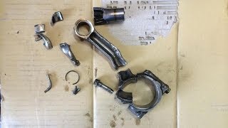 R53 MINI Cooper S engine swap  New Short Block  Part 1 Pull from car [upl. by Florio]