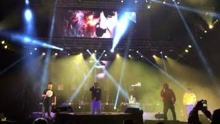 Piel Roja amp Alcolirykoz  Round 30 en vivo Hip Hop al Parque 2015 [upl. by Sad]