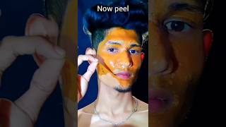 peel mask 🎭 peel mask coffee turmaric makup reels shorts trending tamil song [upl. by Clementis981]