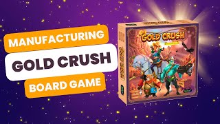 Manufacturing Process of Gold Crush Game Board and Box [upl. by Vig]