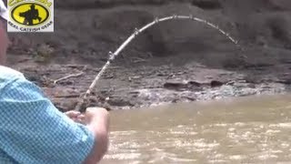 How to catch channel catfish in a muddy creek with catfish bait Team Catfish Video 1 [upl. by Tann]