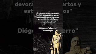 Diógenes de Sinope diógenes diogenesdesinope frases shorts filosofia [upl. by Bullough192]