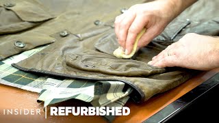 How Barbour Jackets Are Professionally Restored  Refurbished [upl. by Ayo450]