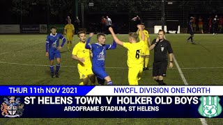 St Helens Town Vs Holker Old Boys 111121 [upl. by Jordain]