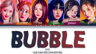 STAYC  BUBBLE LYRICS SUB INDO [upl. by Hayne]