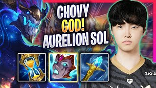 CHOVY IS A GOD WITH AURELION SOL  GEN Chovy Plays Aurelion Sol MID vs Tristana  Season 2024 [upl. by Robert]