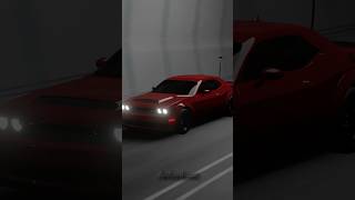 The demon 😈 blender automobile dodge dodgedemon blenderanimation [upl. by Marleah799]