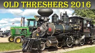 The Trains at Old Threshers 2016  Mount Pleasant IA [upl. by Azarcon]