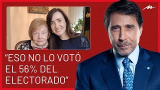 Eduardo Feinmann cruzó a Victoria Villarruel tras homenajear a Isabel Perón [upl. by Silber]