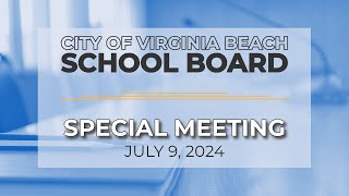 School Board Retreat  07092024 [upl. by Adnoryt]