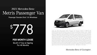 MercedesBenz Metris Passenger Van 11142024 4546094 [upl. by Estele]