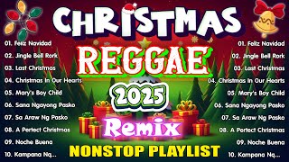 Reggae Christmas Mix 🐧Merry Christmas 2025 ☃️Tagalog Christmas Songs Medley [upl. by Noissap687]